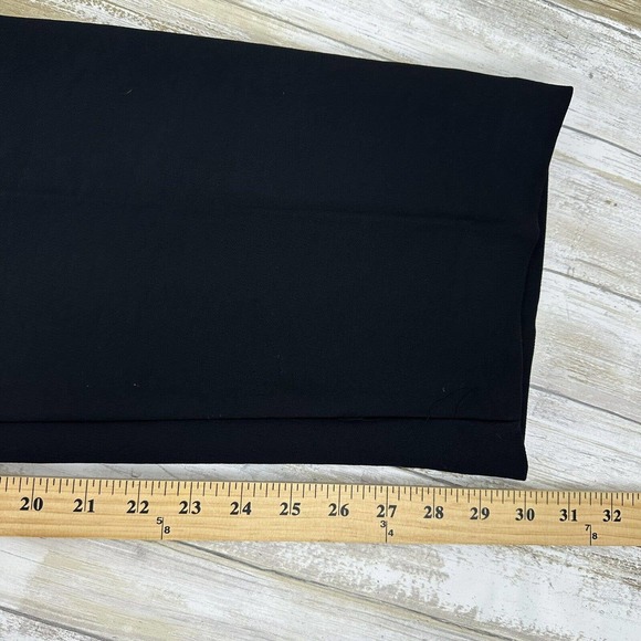 Aritzia Wilfred Size 0 Effortless Pant Pleated High Rise Wide Leg Black Waist 25 - Picture 14 of 16